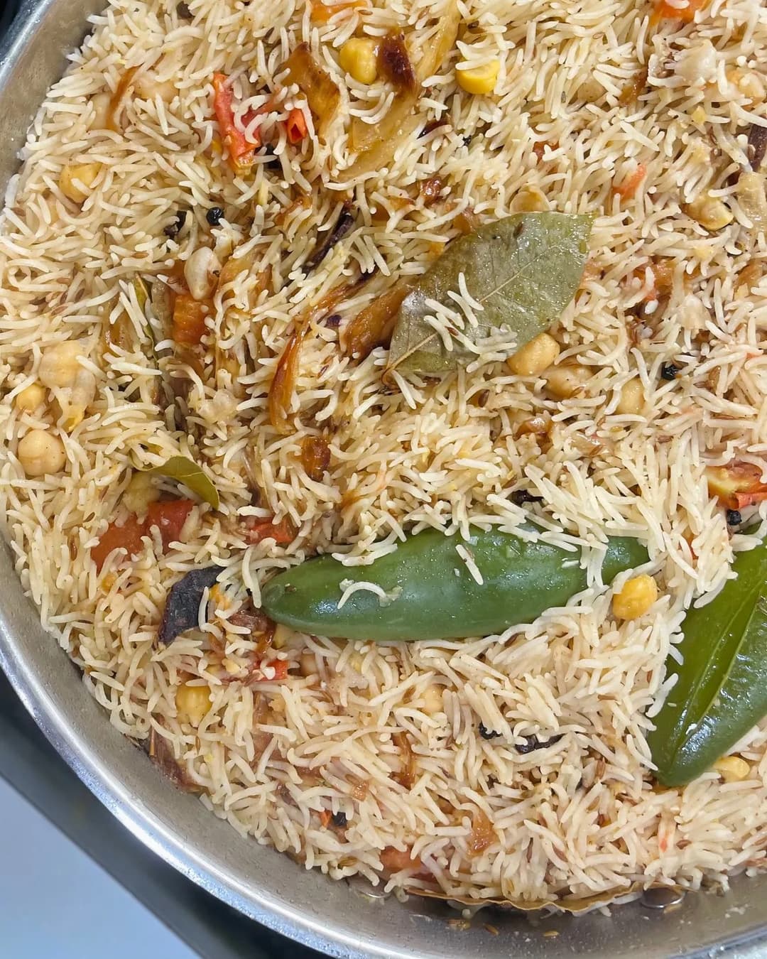 Vegetable Pulao — Zaika catering, Ithaca NY
